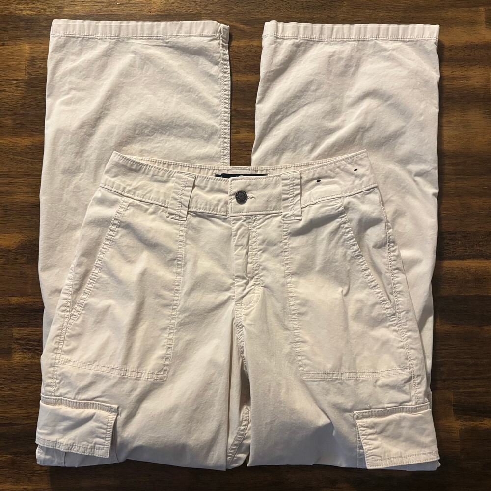 Hollister Women’s 3 / 26 x 29 Cargo Pants Baggy High Rise Utility Cotton Poplin - Picture 2 of 12